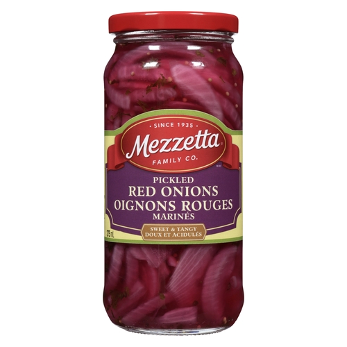 Mezzetta - Pickled Red Onion 375ml, 1 Each