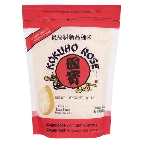 Nomura - Kokuho Rose Rice - California Supreme 1kg, 1 Each