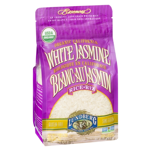 Lundberg - Organic Rice - White Jasmine 907g, 1 Each