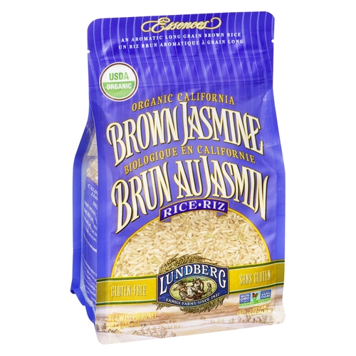 Lundberg - Organic Rice - Brown Jasmine 907g, 1 Each