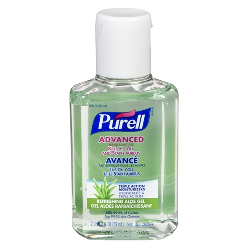 Purell - Advanced Hand Sanitizer - Refreshing Aloe Gel 59ml, 1 Each