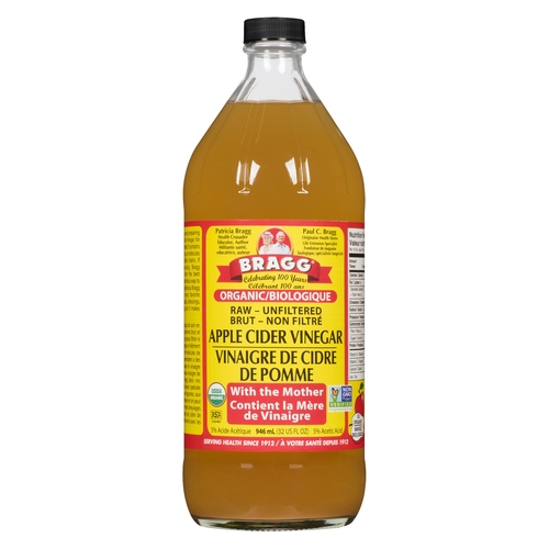 Bragg - Organic Apple Cider Vinegar - Raw Unfiltered 946ml