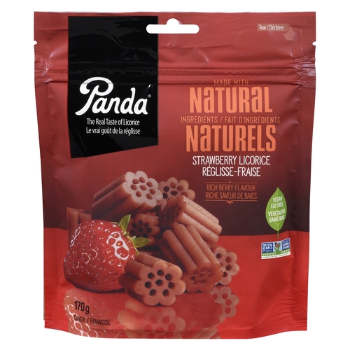 Panda - Licorice - Strawberry 170g, 1 Each