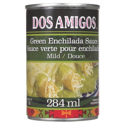 Dos Amigos - Green Enchilada Sauce - Mild 284ml, 1 Each