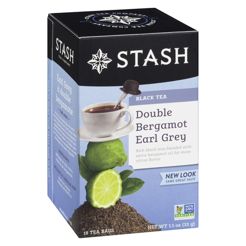 Stash - Black Tea - Double Bergamot Earl Grey 18pk, 1 Each