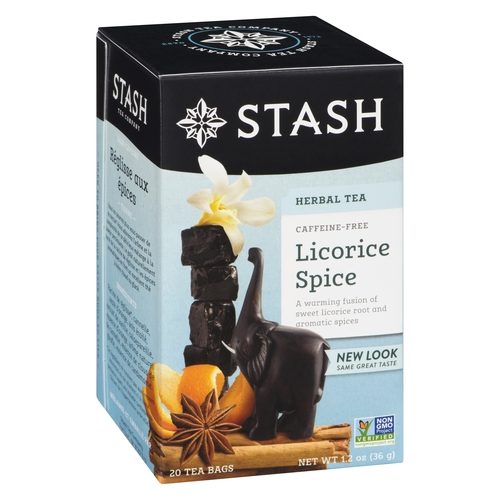 Stash - Herbal Tea - Caffeine-Free Licorice Spice 20pk, 1 Each