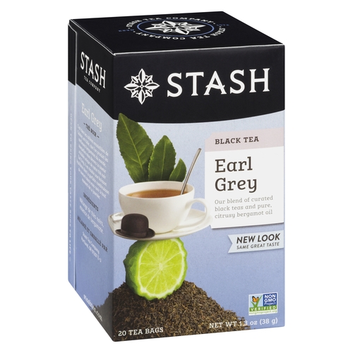 Stash - Black Tea - Earl Grey 20pk, 1 Each