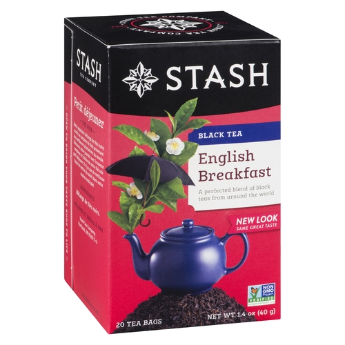 Stash - Black Tea - English Breakfast 20pk, 1 Each