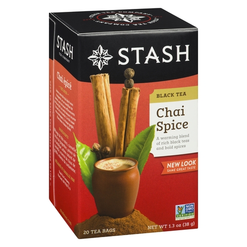 Stash - Black Tea - Chai Spice 20pk, 1 Each