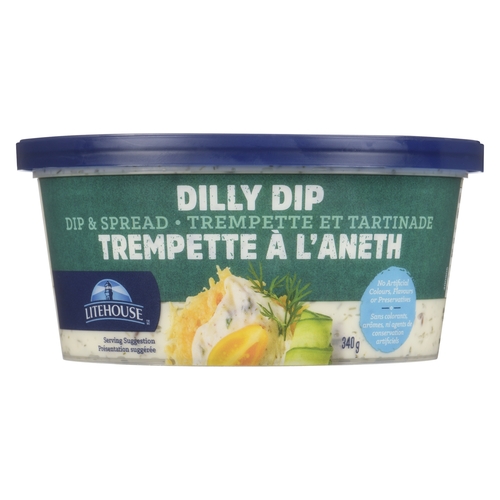 Litehouse - Dip & Spread - Dilly 340g, 1 Each