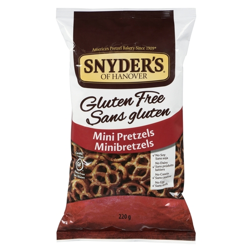 Snyder's of Hanover - Mini Pretzels - Gluten Free 220g, 1 Each