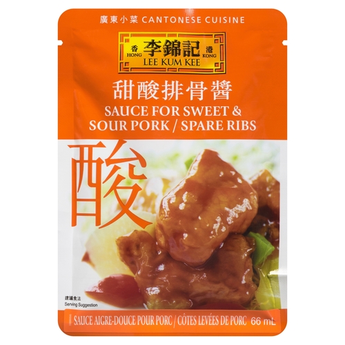 Lee Kum Kee - Sauce for Sweet & Sour Pork / Spare Ribs 66ml, 1 Each