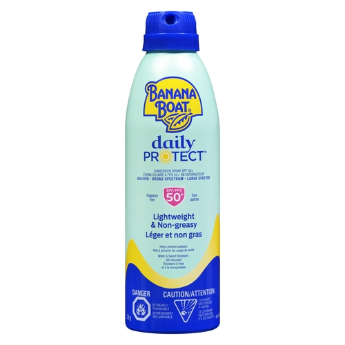 Banana Boat - Daily Protect Sunscreen Spray SPF50+ 226g, 1 Each