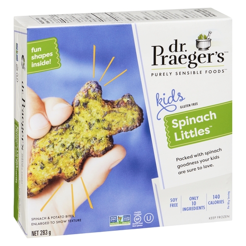 Dr. Praeger's - Kids Littles - Spinach 283g, 1 Each