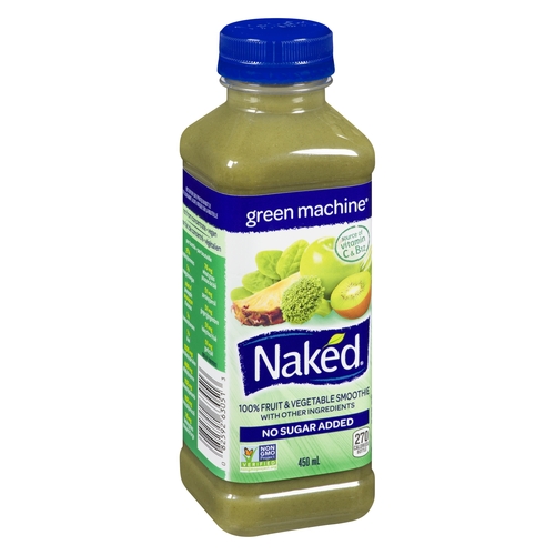 Naked 100% Fruit & Vegetable Smoothie - Green Machine 450ml
