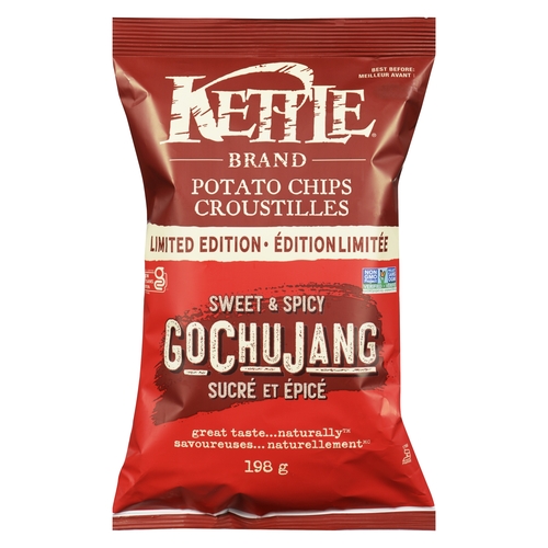 Kettle Brand - Potato Chips - Sweet & Spicy Gochujang 198g