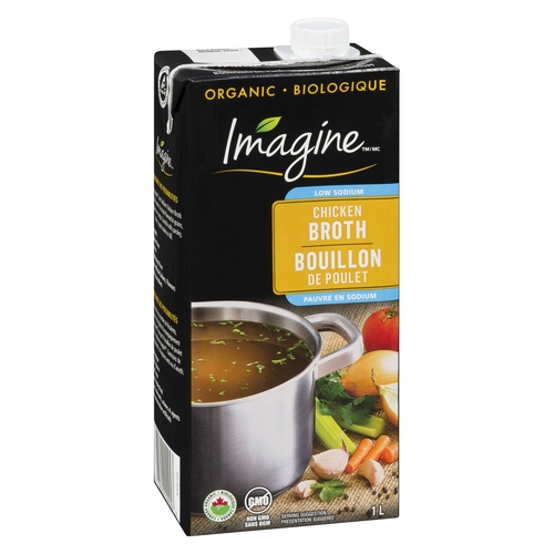 Imagine - Organic Broth - Chicken - Low Sodium 1l