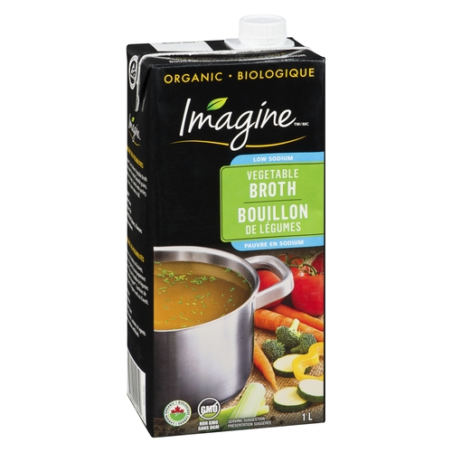 Imagine - Organic Broth - Vegetable - Low Sodium 1l