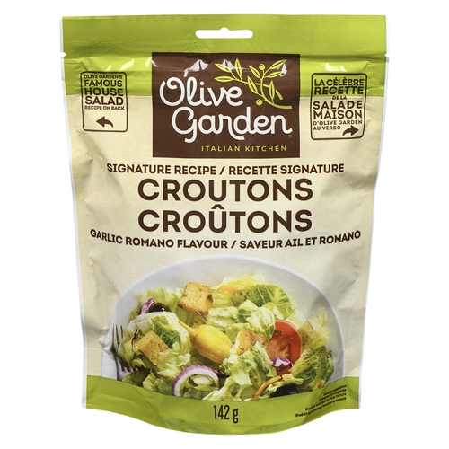Olive Garden - Croutons - Garlic Romano 142g, 1 Each