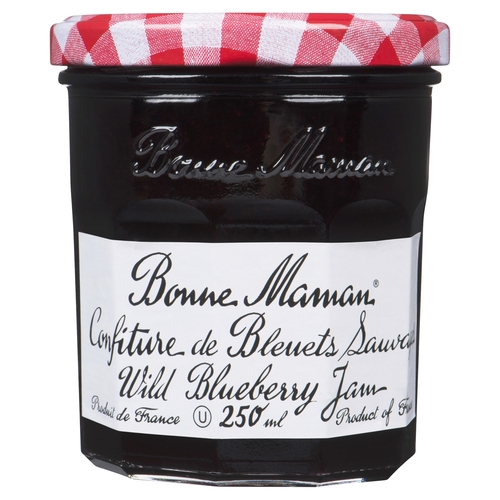 Bonne Maman - Jam - Wild Blueberry 250ml, 1 Each