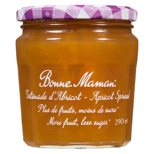 Bonne Maman - Spread - Apricot - Less Sugar 290ml, 1 Each