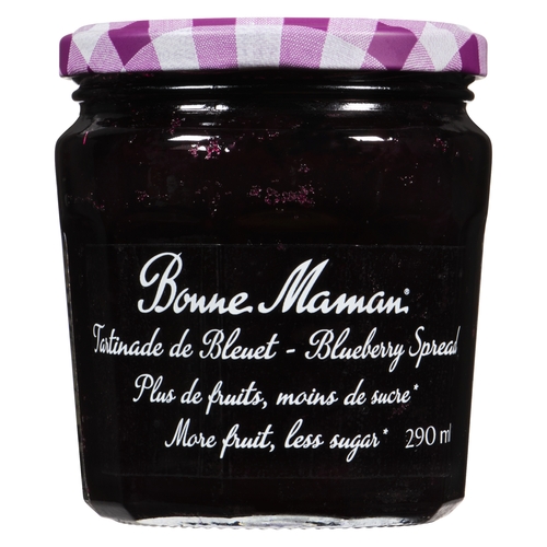 Bonne Maman - Spread - Blueberry - Less Sugar 290ml, 1 Each