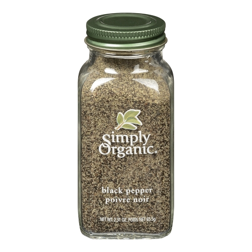 Simply Organic - Black Pepper 65g