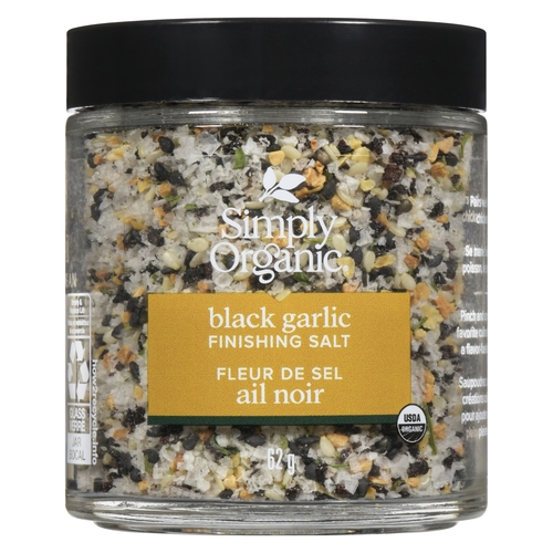 Simply Organic - Black Garlic Finishing Salt 62g