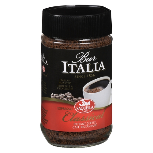 Saquella Caffe Espresso Classical Instant Coffee 100g, 1 Each