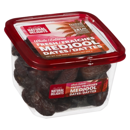 Bard Valley Natural Delights - Fresh Medjool Dates 907g, 1 Each