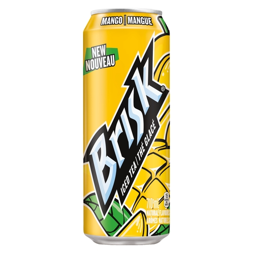 Brisk - Zero Sugar Iced Tea - Mango 710ml, 1 Each