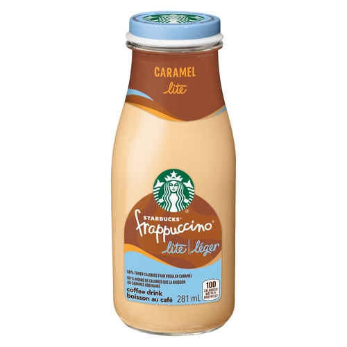 Starbucks Frappuccino Coffee Drink - Caramel Lite 281ml, 1 Each