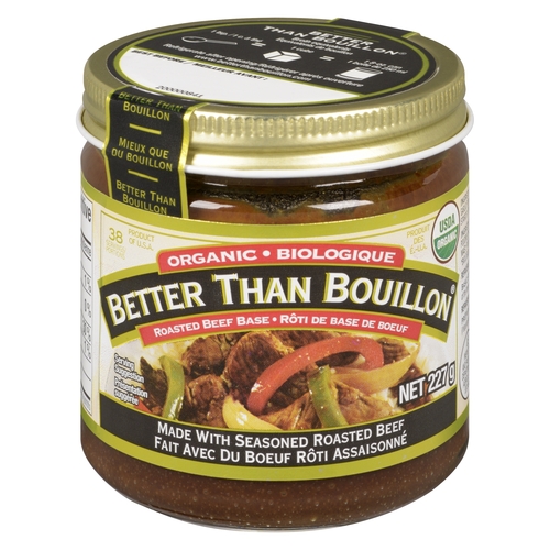 Better Than Bouillon - Organic Roasted Beef Base 227g, 1 Each