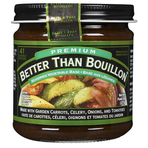 Better Than Bouillon - Premium Seasoned Vegetable Base 227g, 1 Each