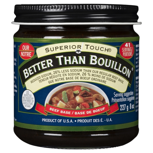 Better Than Bouillon - Superior Touch Beef Base - Less Sodium 227g, 1 Each