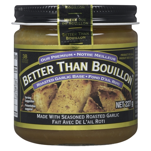 Better Than Bouillon - Premium Seasoned Roasted Garlic Base 227g