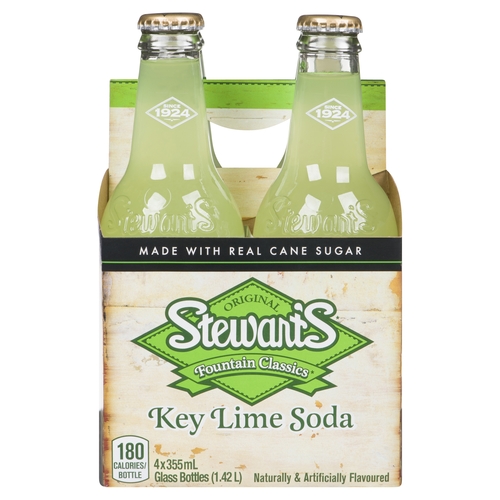 Stewart's - Key Lime Soda 4/355ml