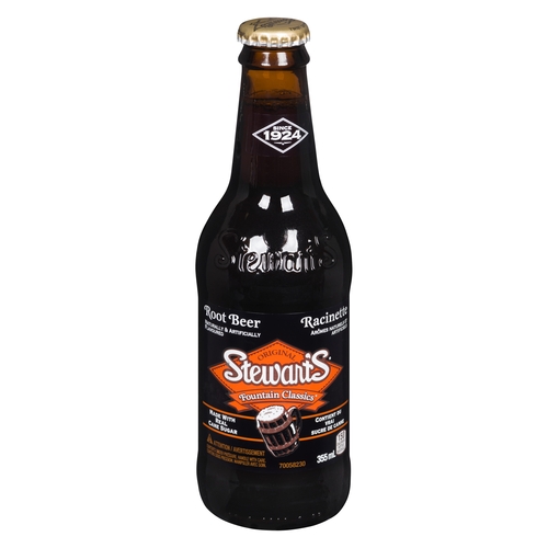 Stewart's - Root Beer 355ml, 1 Each