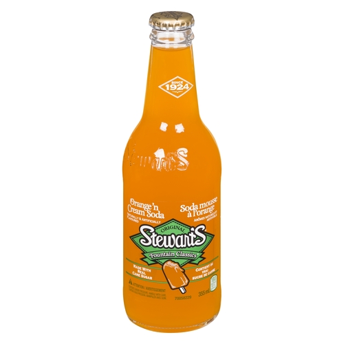 Stewart's - Orange 'n Cream Soda 355ml, 1 Each