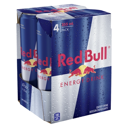 Red Bull - Energy Drink 4/355ml, 1 Each