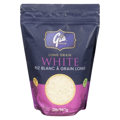 Gia Naturals - Long Grain White Rice 2lb, 1 Each