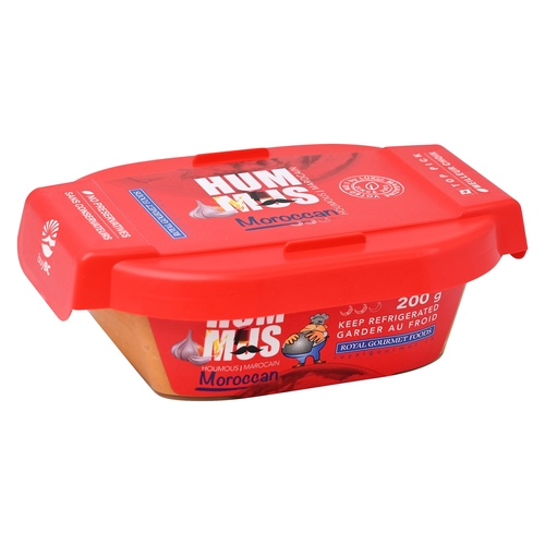 Royal Gourmet Foods - Hummus - Moroccan 200g, 1 Each
