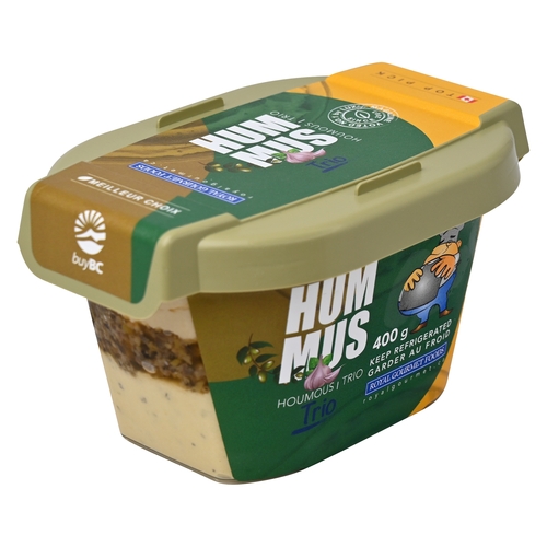 Royal Gourmet Foods - Hummus Trio 400g, 1 Each