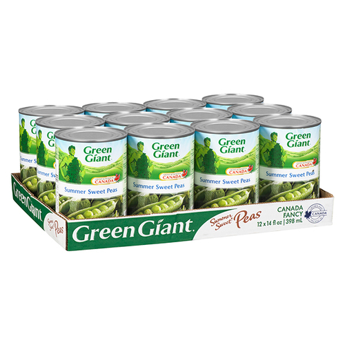 Green Giant - Summer Sweet Peas 12/398ml, 1 Each