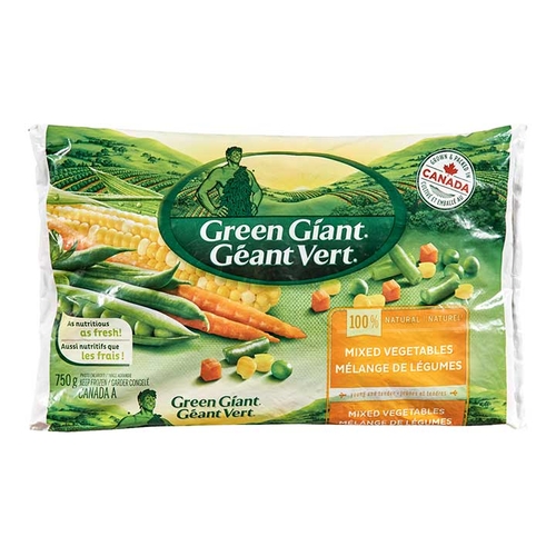 Green Giant - Mixed Vegetables - Frozen 750g, 1 Each