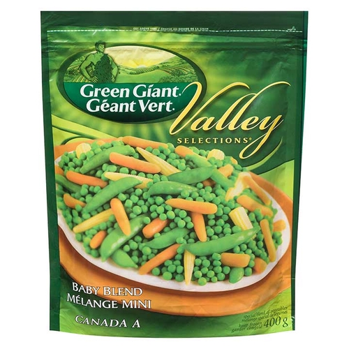 Green Giant - Valley Selections - Baby Blend of Vegetables - Frozen 400g, 1 Each