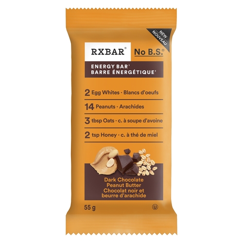 RXBAR - Energy Bar - Dark Chocolate Peanut Butter 55g, 1 Each