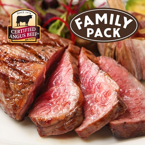 Family Pack AAA Certified Angus Beef Sirloin Steak - Avg. 2 Pieces Per Pack, 700 Gram