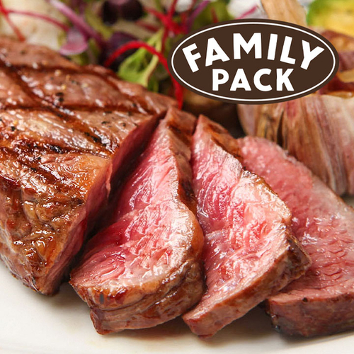 Family Pack AAA Certified Angus Beef Sirloin Steak - Avg. 2 Pieces Per Pack, 700 Gram