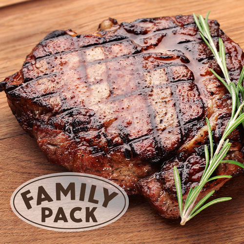 Family Pack AAA Certified Angus Beef Sirloin Tip Steak - Avg. 3 Pieces Per Pack, 1.1 Kilogram